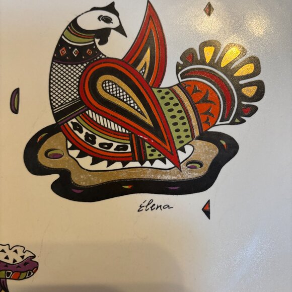 Hall Porcelain "Elana" Platter - Picture 2 of 4